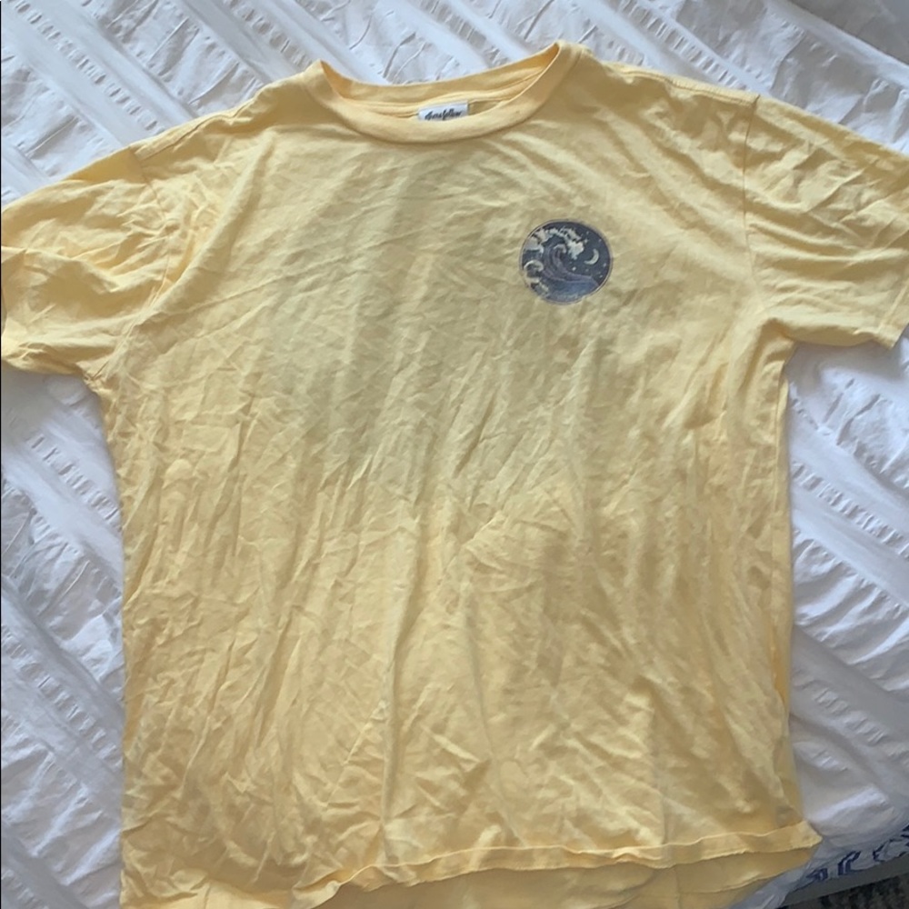 Yellow graphic tee from Tillys